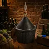 KADAX glazen gistballon-set "Alatri", met kunststofmand en Productafbeelding-voorbeeld 2