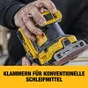 Akku-Vibrationsschleifer DCW200NT, 18Volt (gelb/schwarz, Produktbild-Vorschau 15