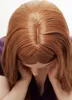 WIG ME UP Perücke Rotblond Glatt lang Mittelscheitel Produktbild-Vorschau 5
