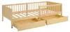Cadre de lit 90x200 cm avec 2 Tiroirs Lit enfant Naturel Voir les images du produit 14