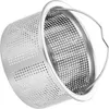 Küche Spüle Sieb mit Griff 304 Edelstahl Spüle Drain Deep Produktbild-Vorschau 3