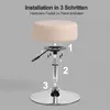 Duhome sgabello girevole sgabello make-up sgabello con Anteprima dell’immagine prodotto 6