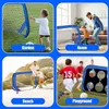 4 in 1 Fußballtor Trainer, Fussballtore, Fußballtor für Produktbild-Vorschau 6
