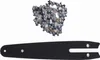 A chainsaw guide bar and chain are displayed on a white background. Náhľad obrázku produktu