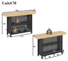MODFU Bartafel 160x40x105 cm, staande tafel met voetsteun, Productafbeelding-voorbeeld 4