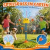 Bunter Rasensprenger Kinder mit 8 Wasserschläuchen, Produktbild-Vorschau 6