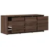 TV-Schrank LED Braun Eichen-Optik 97x34x40 cm Holzwerkstoff Produktbild-Vorschau 12