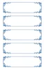 AVERY Zweckform Z-Design Haushaltsetiketten "Rahmen blau" Voir les images du produit 8