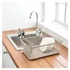 Brunbeste afdruiprek met afdruiprek en lade 63255 Productafbeelding-voorbeeld 4