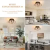Plafonnier Vintage Pivotant Spot de plafond E27 3 flammes Voir les images du produit 4