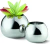 PHILIPPI Edelstahl Vase BELLA L Ø 21 x 15 (h) cm Produktbild-Vorschau 1