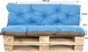 Palettenkissen set 120x80x40cm, Palettenkissen Blau, Produktbild-Vorschau 2