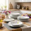 PRIMA DECO AURA Botanica Tafelservice 18-teilig für 6 Produktbild-Vorschau 2