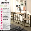 Ensemble MILTON Table + 2 Chaises Style Vintage - Bois Voir les images du produit 2