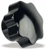 Sterngriffmutter, M10/19 mm, schwarz Produktbild-Vorschau 2