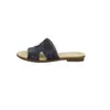 Rieker 64290-14 Damen Pantoletten Clogs Blockabsatz blau, Produktbild-Vorschau 4