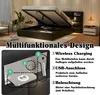 Polsterbett mit LED-Beleuchtung, Wireless Charger und Produktbild-Vorschau 7