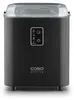A black ice maker with a clear lid sits on a white background. Podgląd zdjęcia produktu