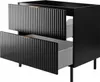 RODAN | Waschbeckenunterschrank - 80cm | Schwarz Matt - Produktbild-Vorschau 3