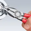 Knipex Kombizange Kopf poliert, Griffe mit zweifarbigen Produktbild-Vorschau 7