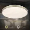 Briloner Plafonnier LED Ø33cm rond 17,5W 2400lm 3000K blanc Voir les images du produit 2