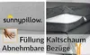 sunnypillow 2er Set Stuhlkissen 40 x 40 cm wasserdicht Produktbild-Vorschau 5