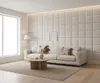 Komvortowy | Polsterpaneel | Wandkissen Velours Weiß 30x30 Produktbild-Vorschau 3