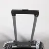 Close-up of the handle and top of a suitcase. Produktbild-Vorschau