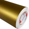 DecoMeister Möbelfolie selbstklebend 100x200 cm - Gold Matt Produktbild-Vorschau 5