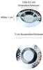 Abflußsieb 2er Set 7 cm verchromt Produktbild-Vorschau 6