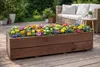 Drevený kvetináč 90 cm – kvetináč na balkón a terasu – Náhľad obrázku produktu 5