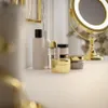 Konzolový stolek SIENNA GOLD se zásuvkami na zlatých Náhled obrázku produktu 3