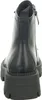 A back view of a black women's boot with a thick platform sole. Náhľad obrázku produktu