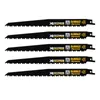 DEWALT Säbelsägeblatt BIM Holz 230mm 5 Stk DT99555-QZ Produktbild-Vorschau 9