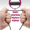 Mobilefox 3m Universal Micro USB Schnell Lade Daten Kabel Produktbild-Vorschau 3
