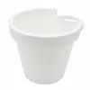 Vaso da fiori per tubo dell'acqua piovana - bianco - vaso Anteprima dell’immagine prodotto 2