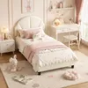 INONEFT Kinderbett 90 × 200 cm, Einzelbett, polsterbett mit Produktbild-Vorschau 1