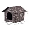Katzenhaus Für Draußen Winterfest, Faltbare Wasserdicht Produktbild-Vorschau 2