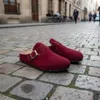 Damen Wildleder Hausschuhe Slippers Klassische Pantoffeln Produktbild-Vorschau 5