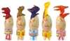 Leantoys Seifenblasen Dinosaurier 34 cm Verschiedene Farben Produktbild-Vorschau 2