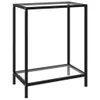 vidaXL Stolik konsola przezroczysty 60x35x75 cm szkło Podgląd zdjęcia produktu 7
