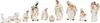 Krippenfiguren 11-teiliges Set weiß 3-12cm Produktbild-Vorschau 2