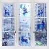 Decoraciones navideñas para ventanas, adhesivos, diseño de Vista previa de la imagen del producto 1