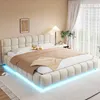 A bedroom scene featuring a bed with integrated lighting. Anteprima dell’immagine prodotto