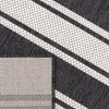 Outdoor Teppich Flachgewebe in Sisal-Optik mit Bordüre Produktbild-Vorschau 4