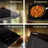 AREBOS dvojitá indukční varná deska 3500W 2 varné zóny s Náhled obrázku produktu 6
