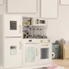 Detská drevená kuchynka s chladničkou nákupný zoznam LED Náhľad obrázku produktu 10