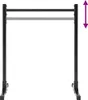vidaXL Duikrek, 2 stuks, zwart, 55 x 90 x 104,5 cm Productafbeelding-voorbeeld 6