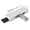 HAMA USB-3.1-Type-C-Hub 1:3 2x USB-A / USB-C / Kartenleser Produktbild-Vorschau 1