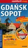 Danzica Sopot pianta della città laminata tascabile 1:26000 Anteprima dell’immagine prodotto 1